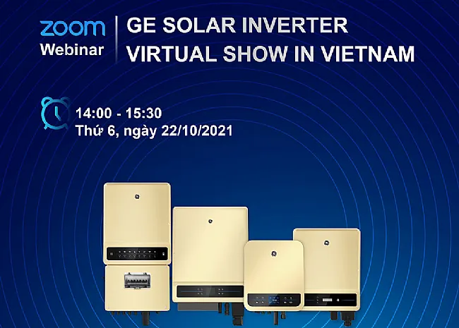 Biến tần năng lượng mặt trời GE sẽ có mặt tại Việt Nam